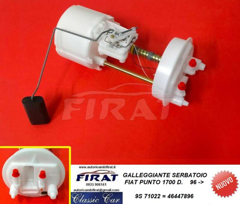 GALLEGGIANTE SERBATOIO FIAT PUNTO 1700 D 96 -> (71022)